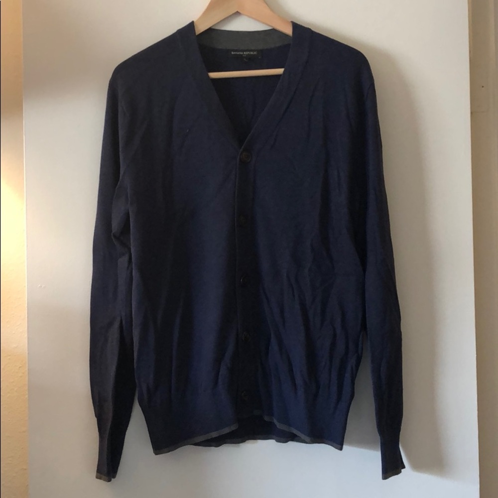 Banana Republic Men’s Small Button Down Sweater